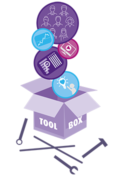 Illustratie Toolbox SER Diversiteitsportaal 352 x 248 px AFBEELDING